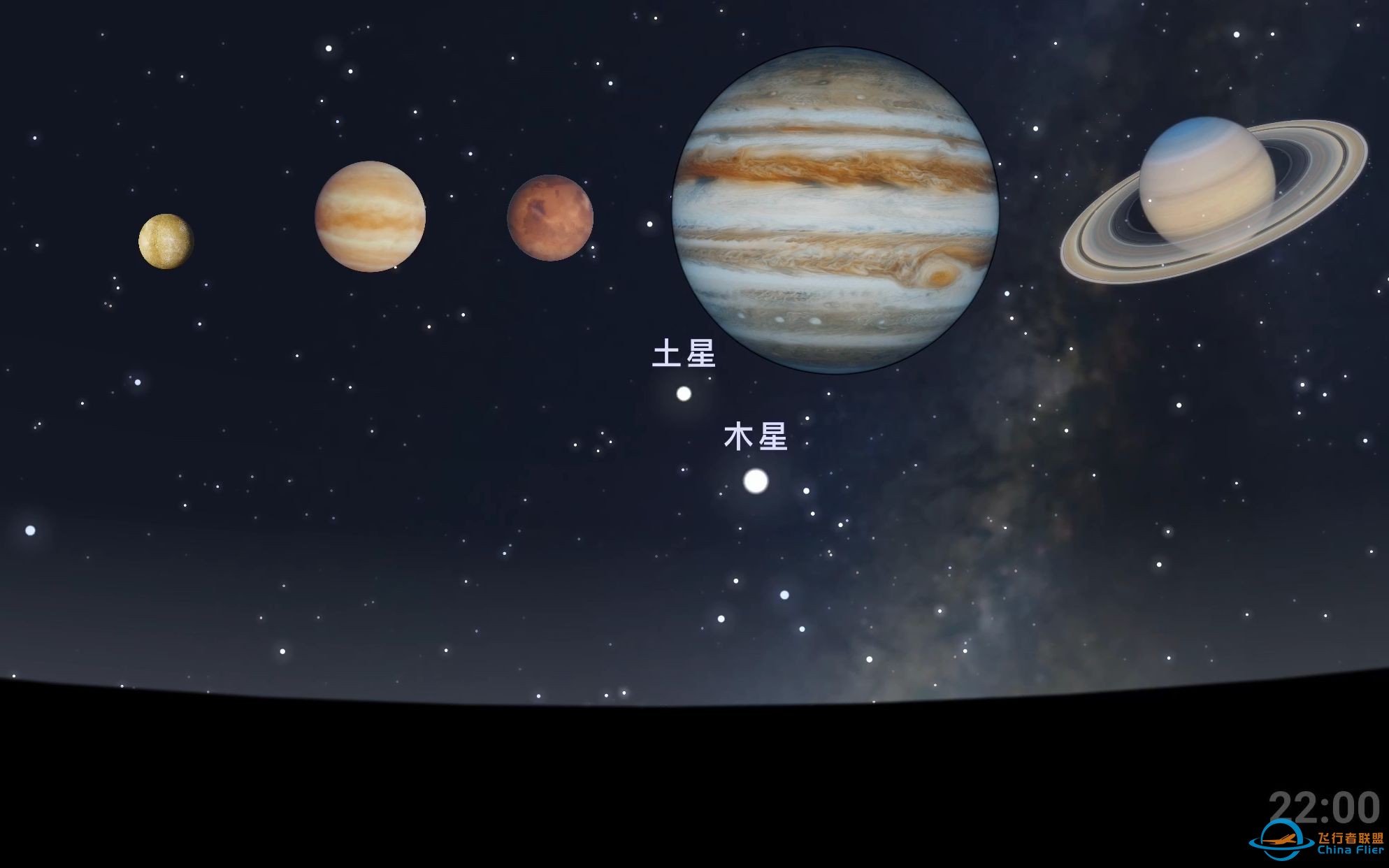 如何用肉眼分辨夜空中的金木水火土五大行星？-1.jpg