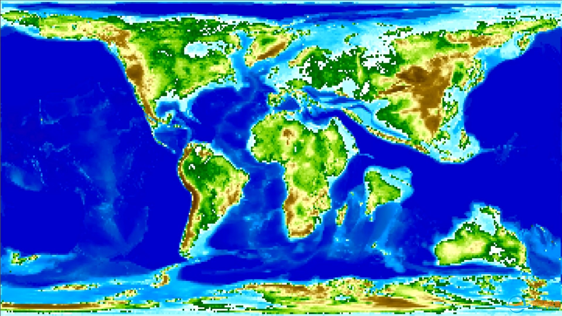 【地理3D模拟】从地球上看引发恐龙灭绝的小行星-1.jpg