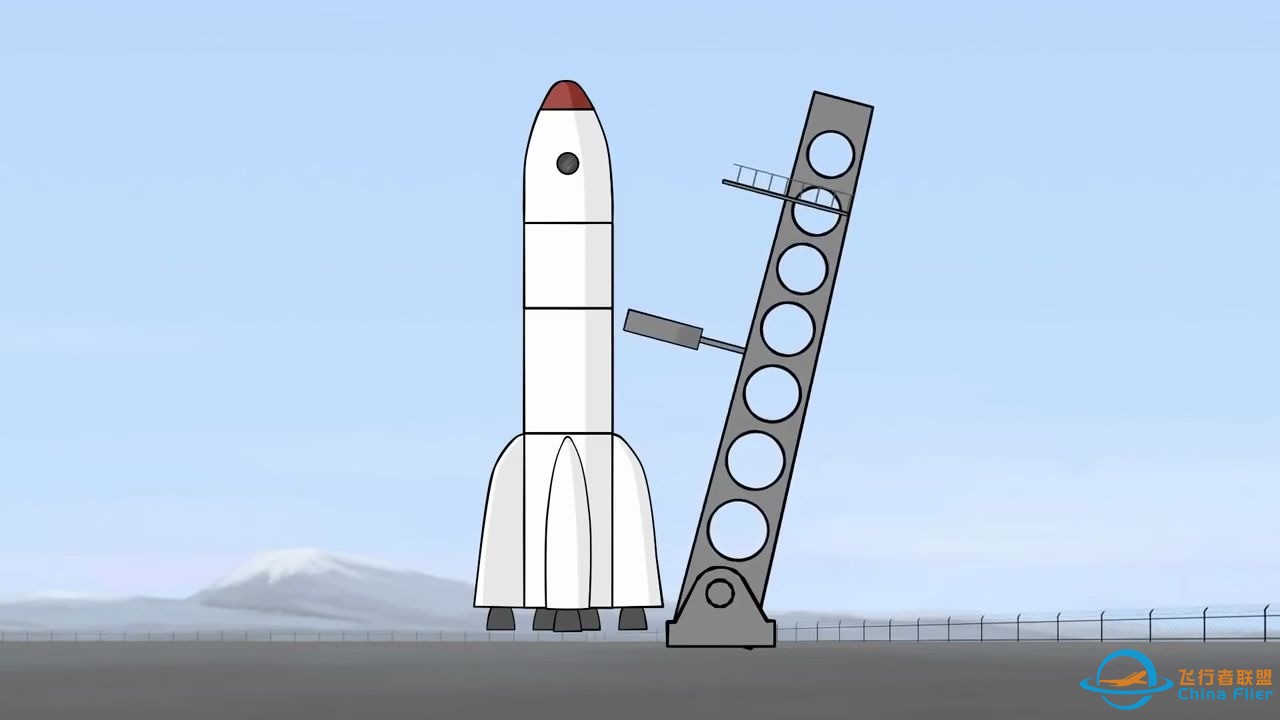火箭发射Big Construction - space rocket. Cartoons for kids.-1.jpg