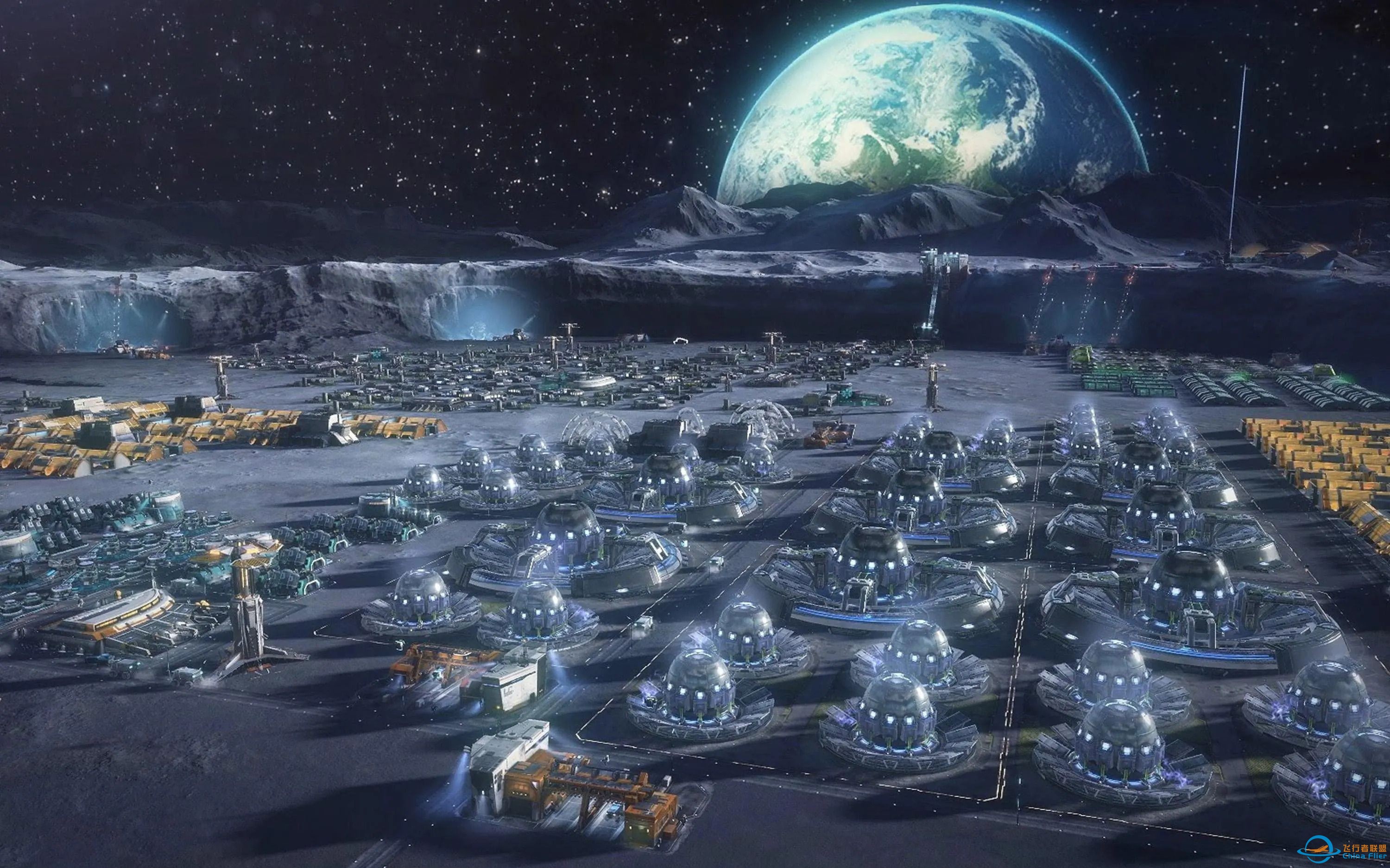 纪元2205 在月球陨石坑建造月球基地-1.jpg