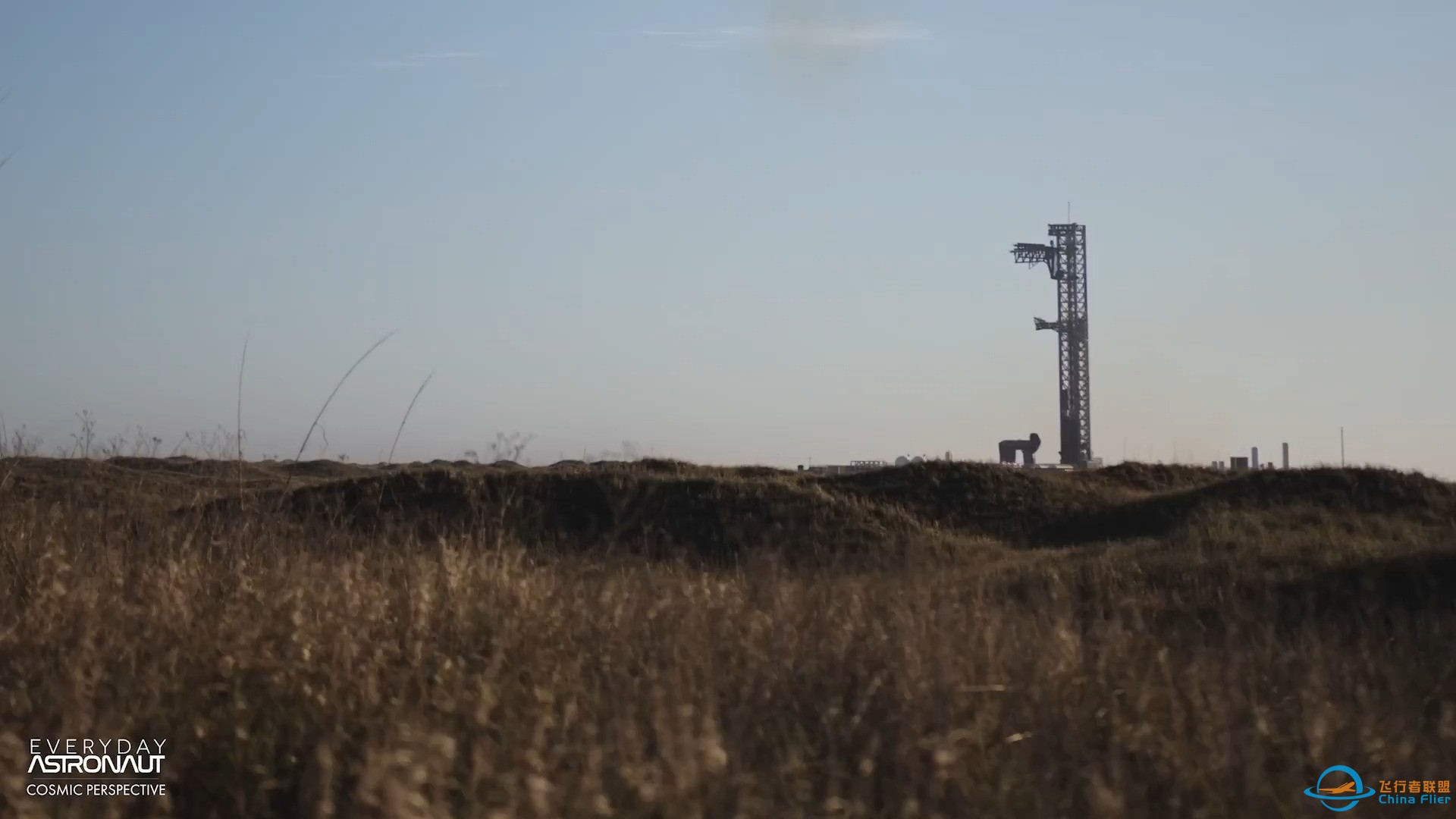 欣赏#星舰第七次飞行测试 发射台周围的令人难以置信的音频和视频，其中包括第二次超重型助推器捕获！！！@SpaceX星舰-1.jpg